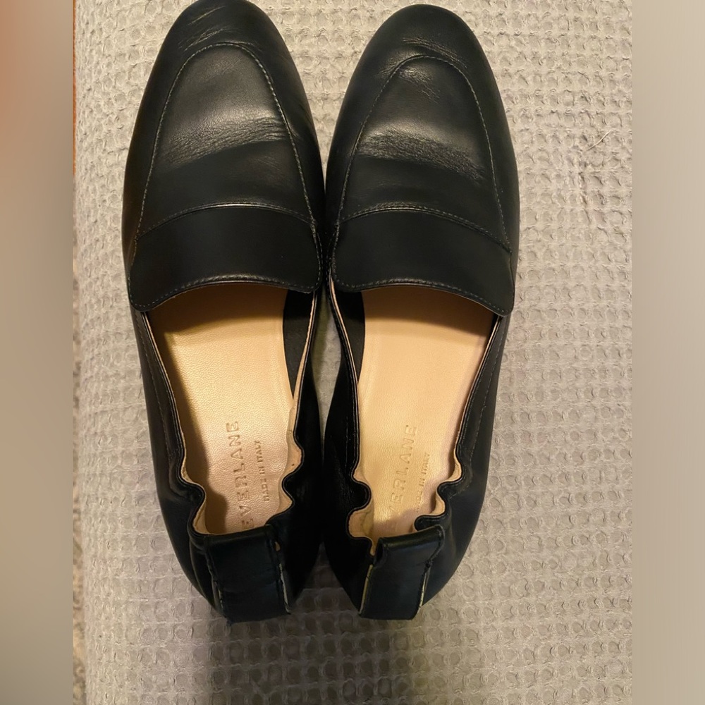 Everlane day glove loafer like new condition size 8 black leather
